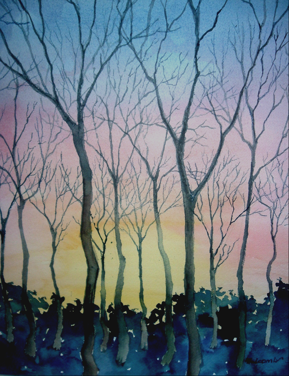 926x1203 In Linda Halcomb's Blog - Leafless Tree Painting