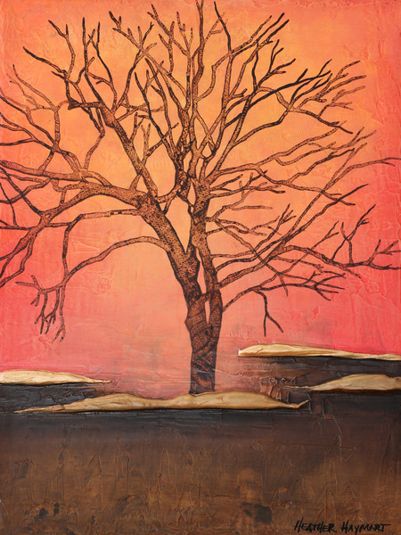 450x600 Trees Paintings - Leafless Tree Painting