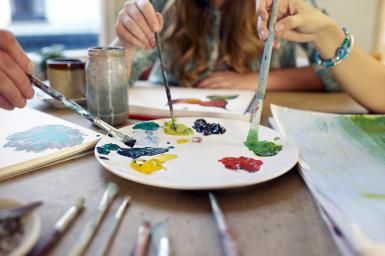 385x256 Create Your Very First Painting Paintings, Acrylic - Learn To Painting