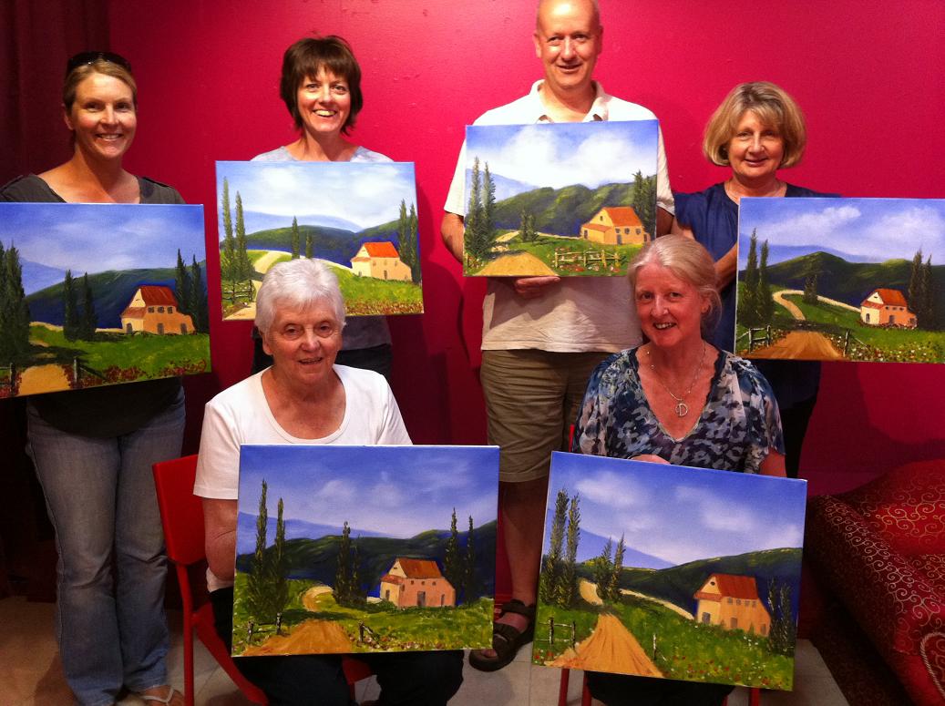 1037x775 Can You Really Learn To Paint - Learn To Painting