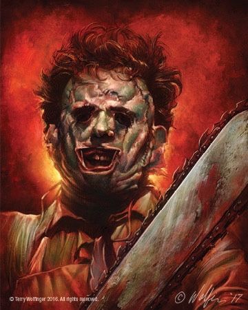 360x450 The 433 Best Leatherface Tcm Images On Horror Films - Leatherface Painting