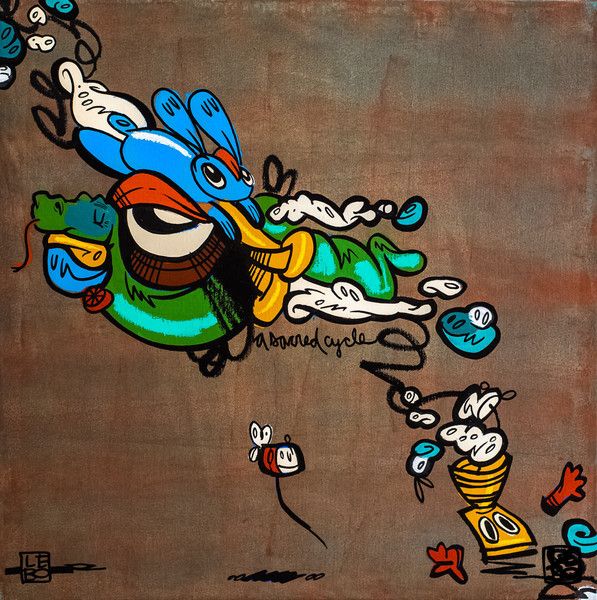 597x600 Lebo Art - Lebo Painting