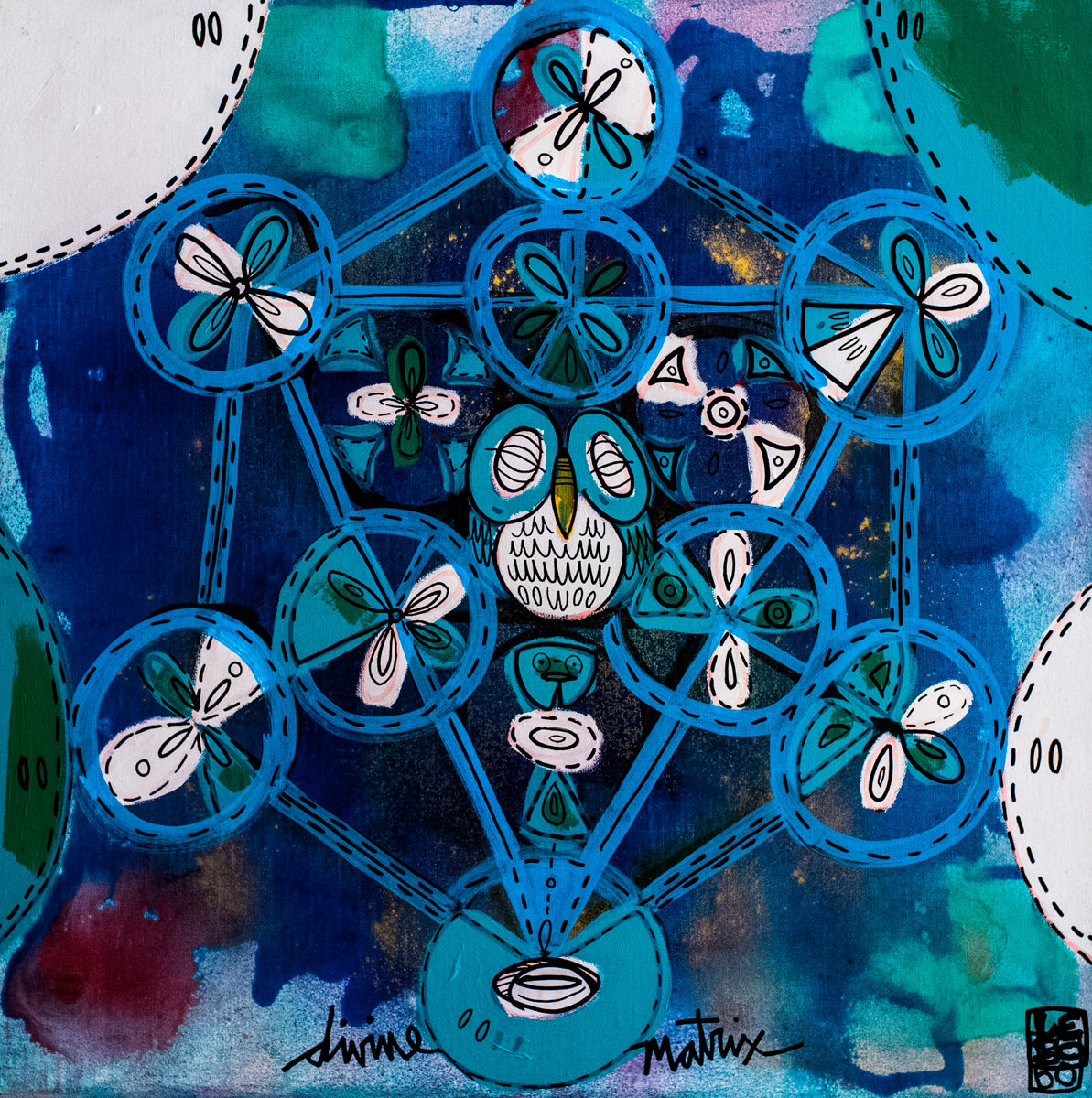 1193x1200 Lebo Unveils New Art - Lebo Painting