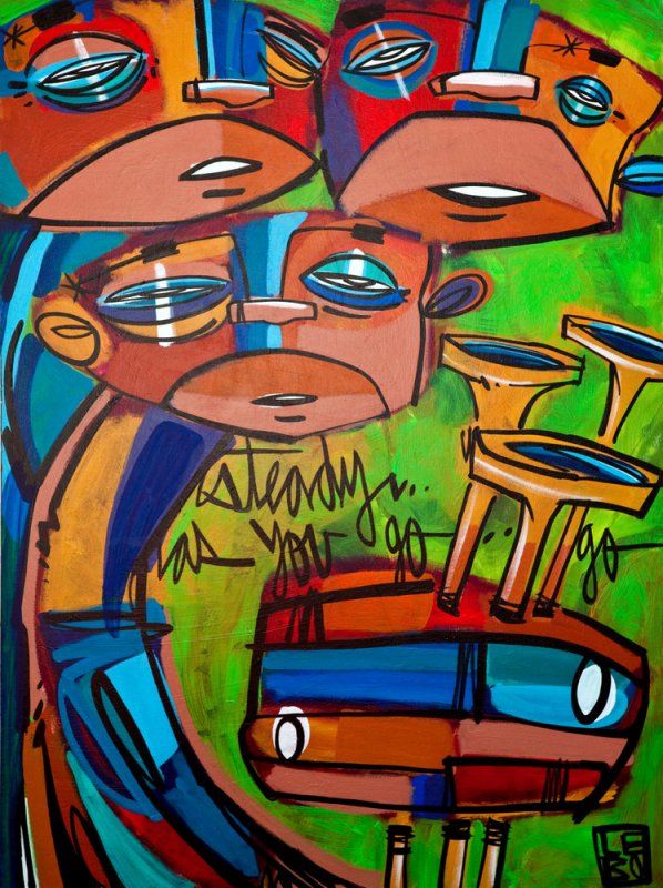 598x800 Painting By Lebo Painting - Lebo Painting