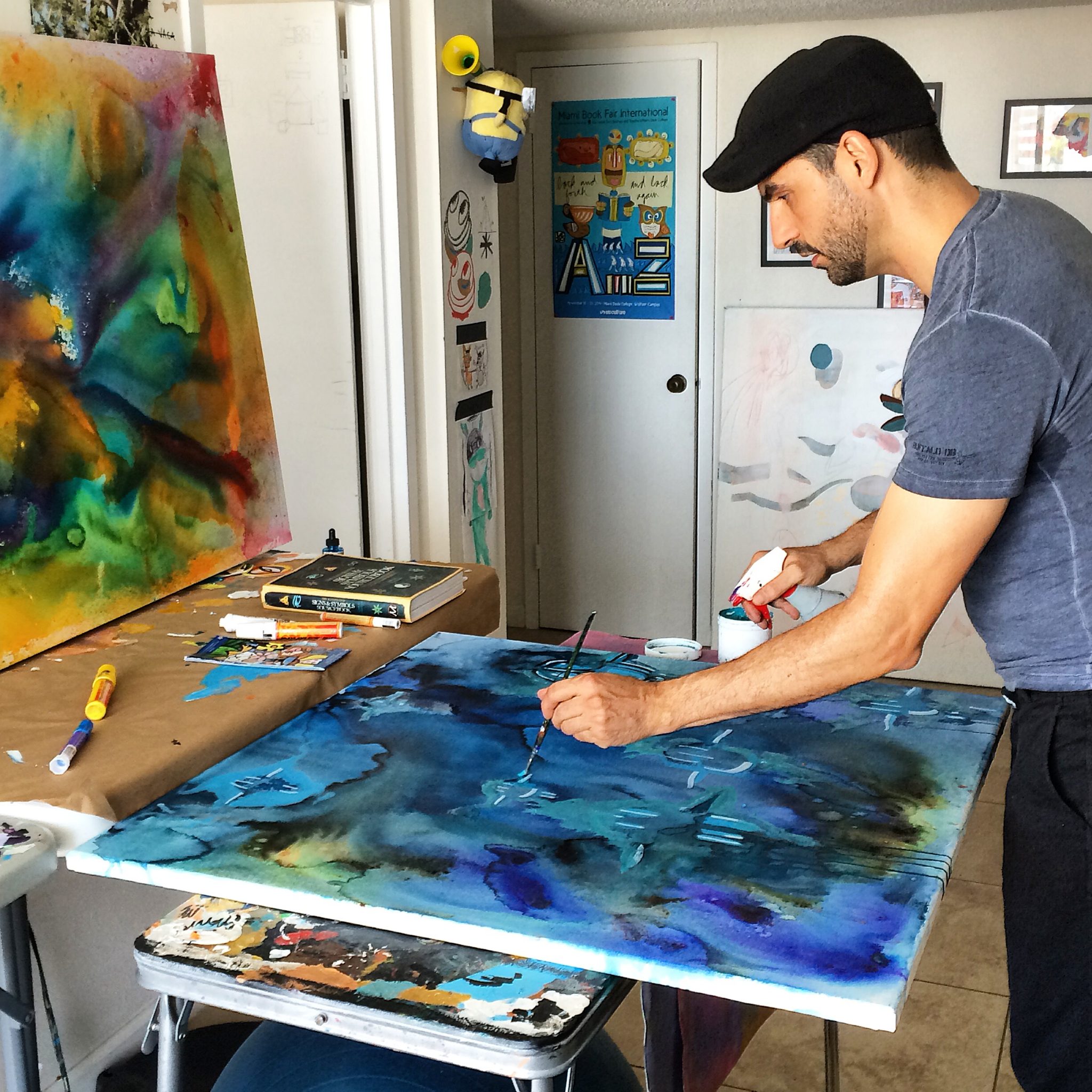 2048x2048 Behind The Artist Lebo - Lebo Painting