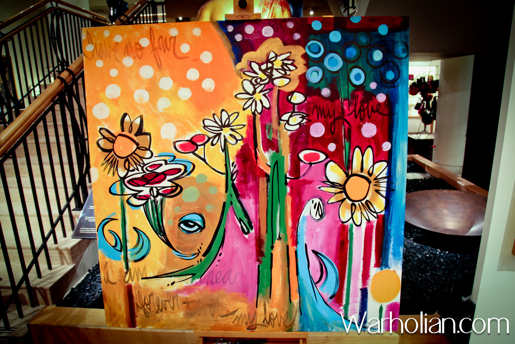 1024x683 David Lebo Le Batard Paints Live For An Exclusive Evening - Lebo Painting