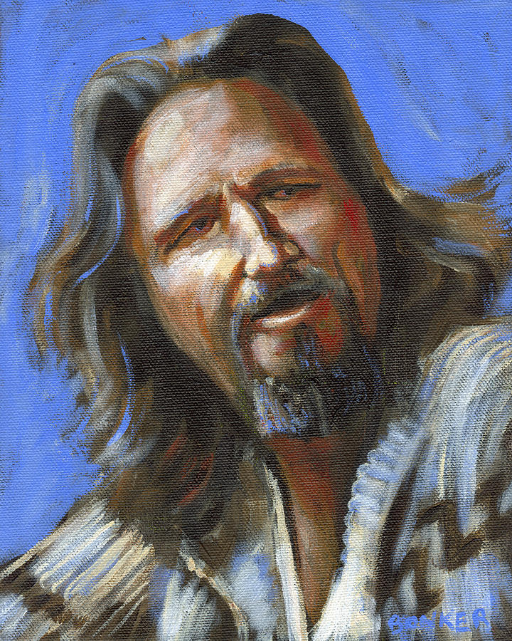720x900 Jeffrey Lebowski - Lebowski Painting