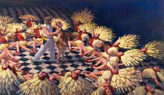 236x137 The Big Lebowski Painted After Classic Art Works Big, Caravaggio - Lebowski Painting