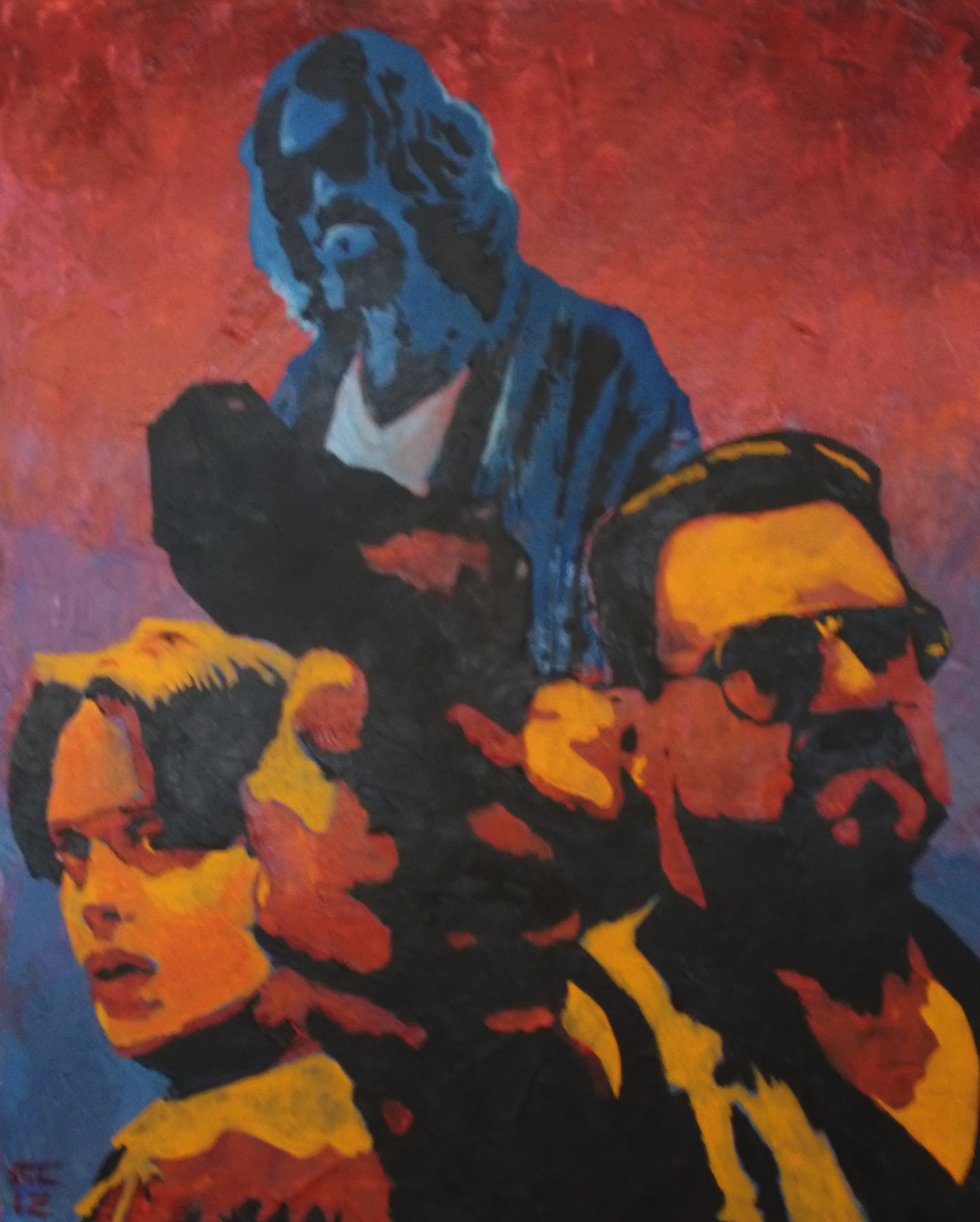 2752x3432 Movie Briskart - Lebowski Painting