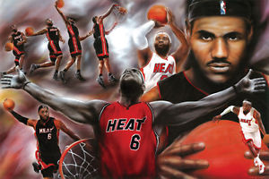 300x200 Z119 Lebron James Painting Poster 24x36 Ebay - Lebron James Painting