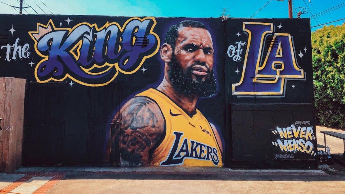 1200x675 Lebron James Mural In L.a. Erased By Original Artist After Another - Lebron Painting