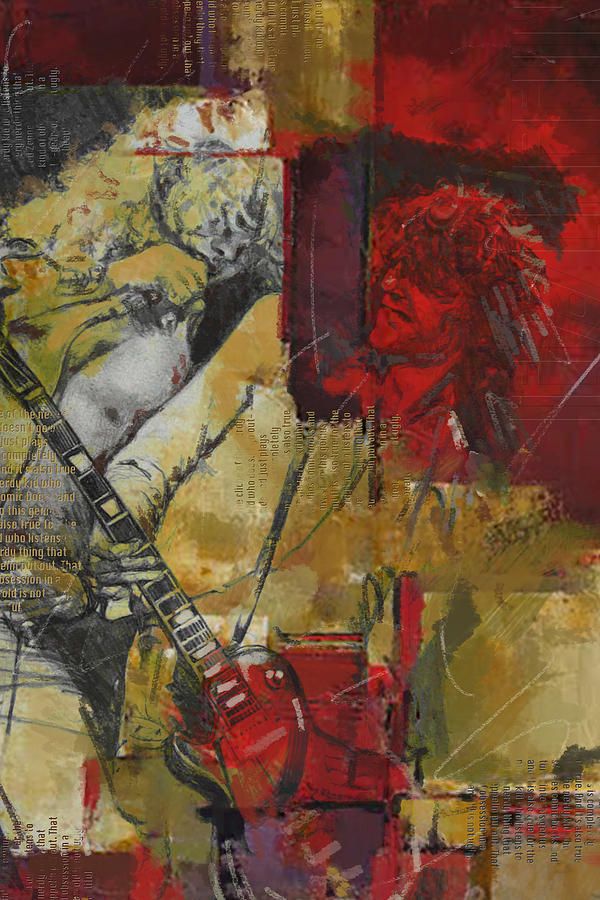 600x900 Led Zeppelin Painting - Led Zeppelin Painting