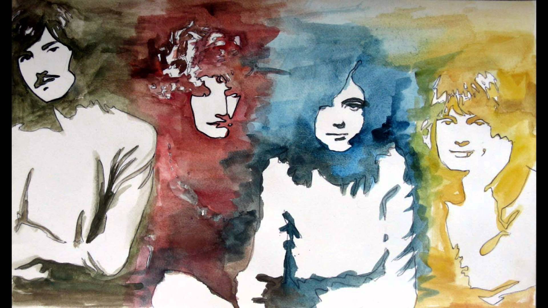 1920x1080 Friends - Led Zeppelin Painting