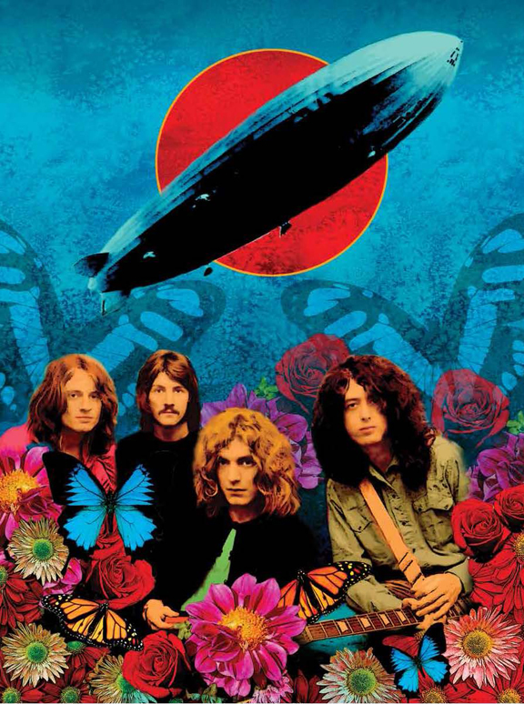 576x774 Odds Of Led Zeppelin Reunion May Be Better Than You Think - Led Zeppelin Painting