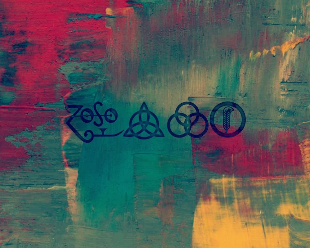 999x799 Paint Led Zeppelin By Ogdeor - Led Zeppelin Painting