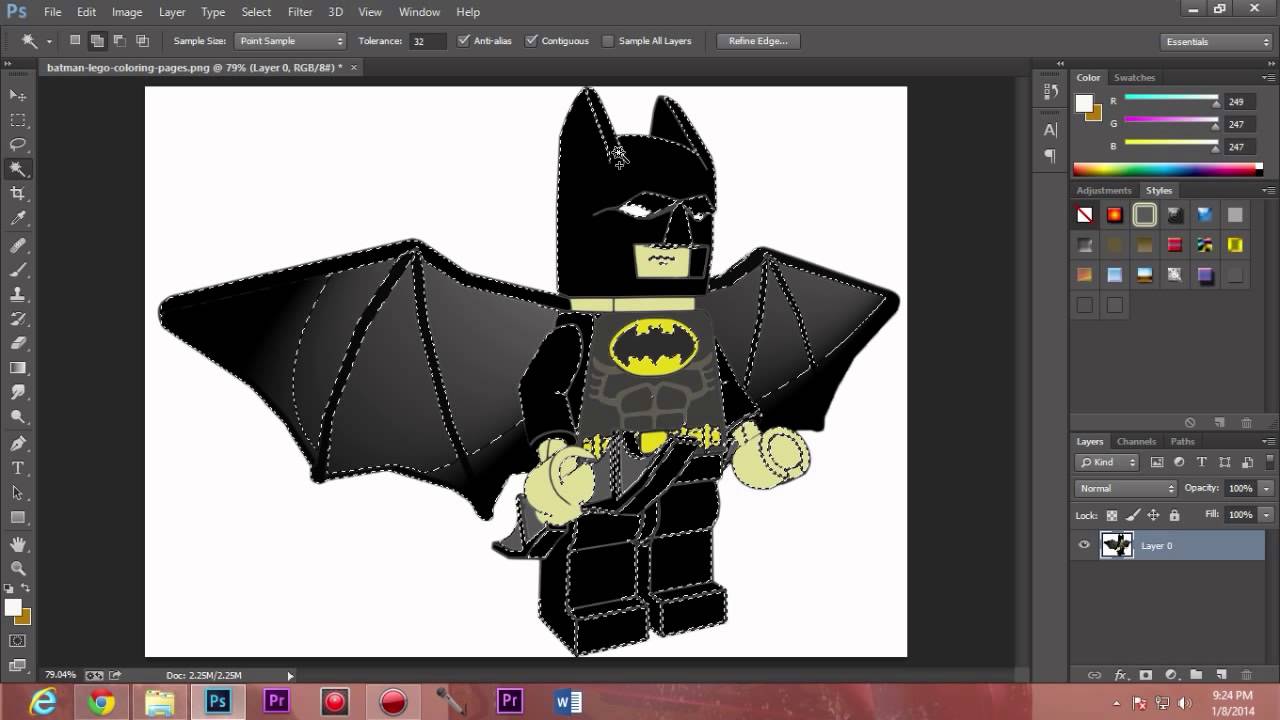 1280x720 Lego Batman Edition Speed Painting - Lego Batman Painting