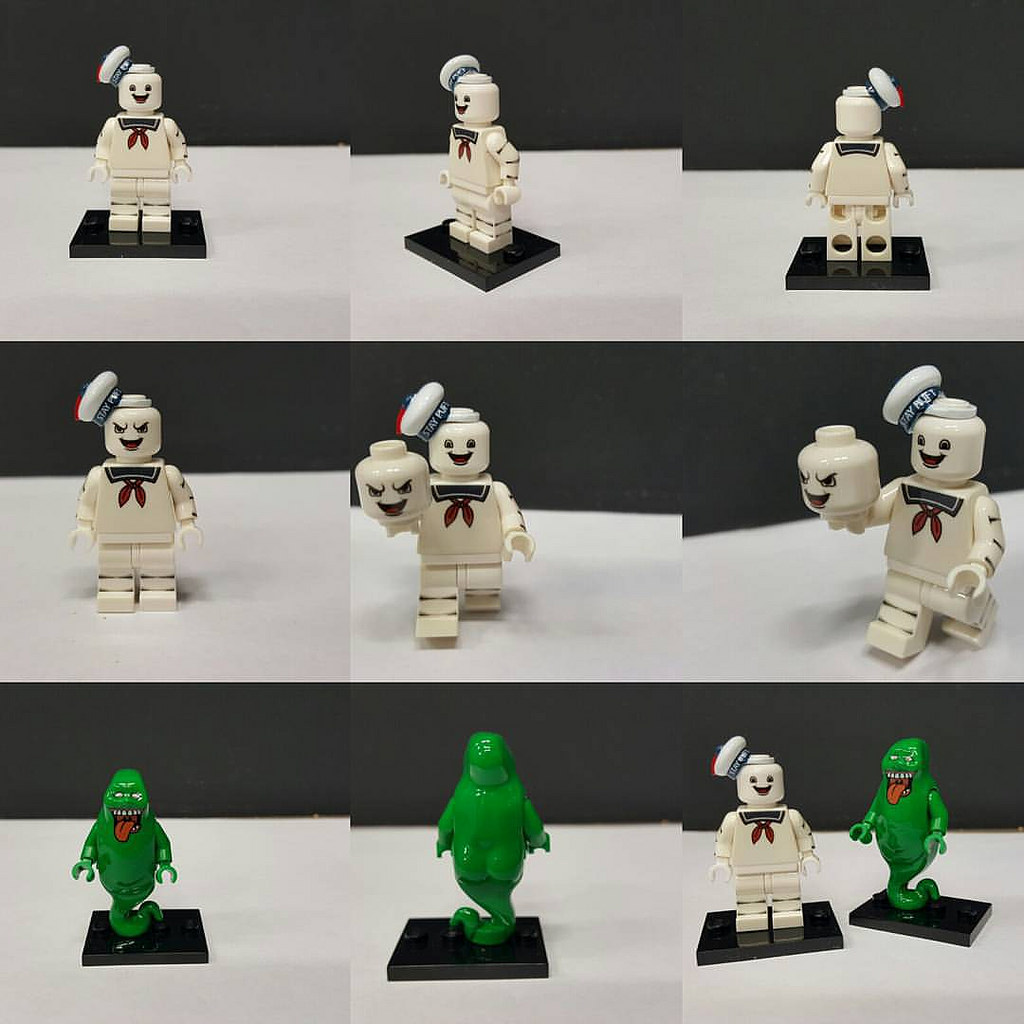 1024x1024 Lego Create Amp Custom Charactor Of Gost Busters Custom - Lego Man Painting