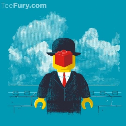 530x530 Geek Gear Lego - Lego Man Painting