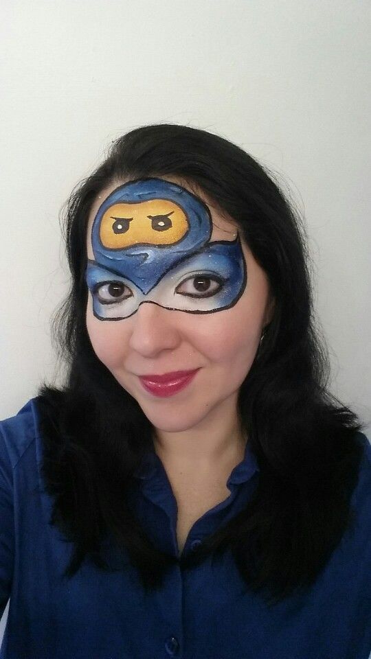 540x960 Lego Ninjago Face Painting Face Painting By Crystal - Lego Ninjago Painting