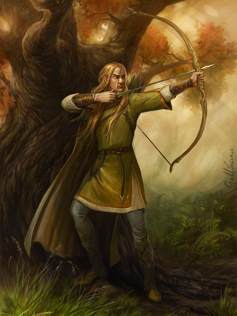 774x1032 Legolas By Julaxart - Legolas Painting