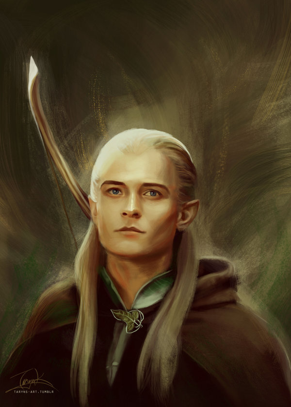 Legolas Painting at PaintingValley.com | Explore collection of Legolas ...