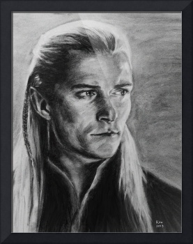 277x350 Stunning Legolas Artwork For Sale On Framed Prints - Legolas Painting