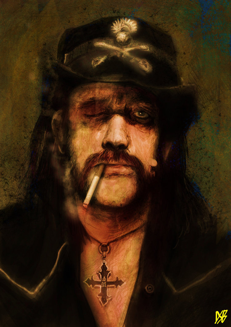 751x1063 Lemmy Kilmister By Dsblake - Lemmy Kilmister Painting