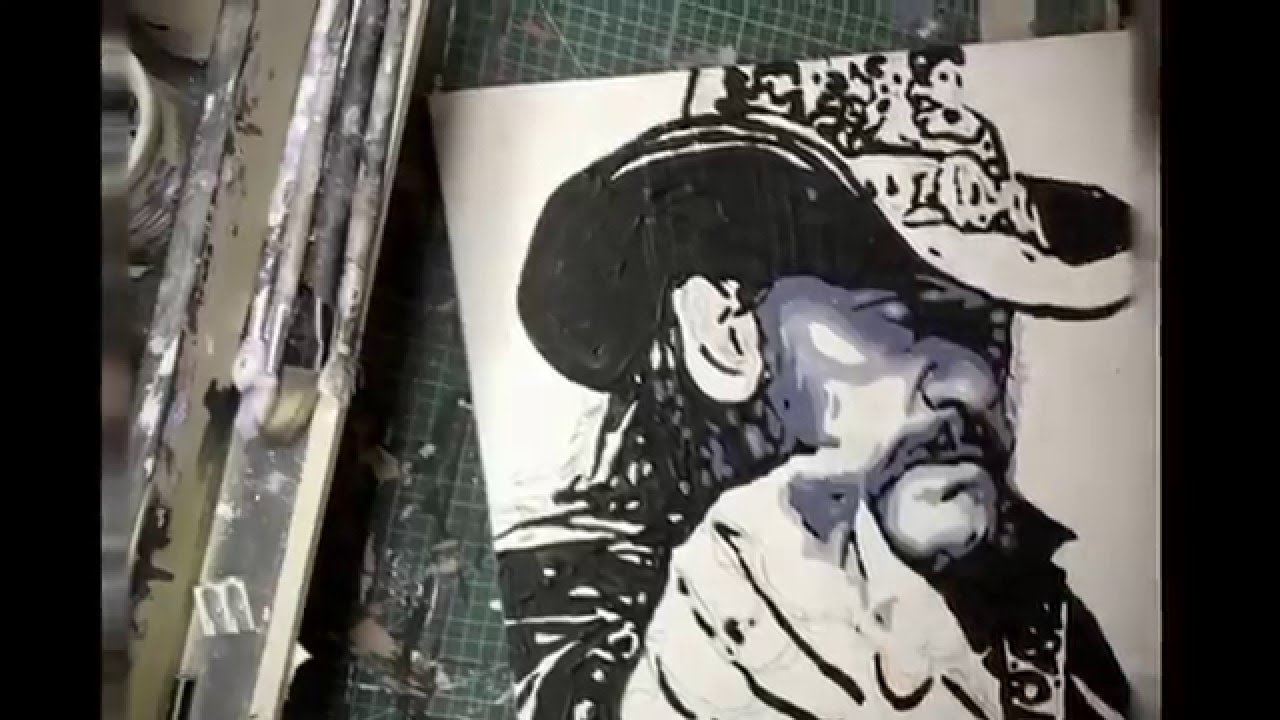 1280x720 Lemmy Kilmister Tribute Painting - Lemmy Kilmister Painting