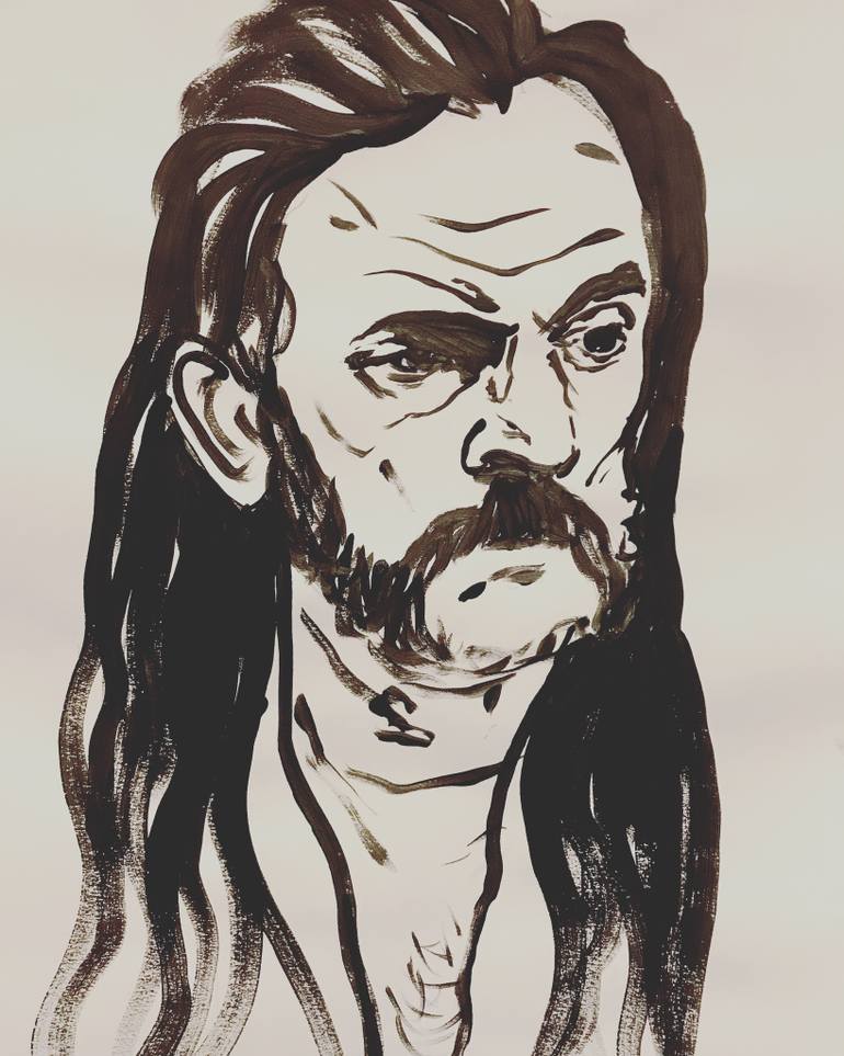 770x963 Saatchi Art Lemmy Painting By Cresencio Cruz - Lemmy Painting