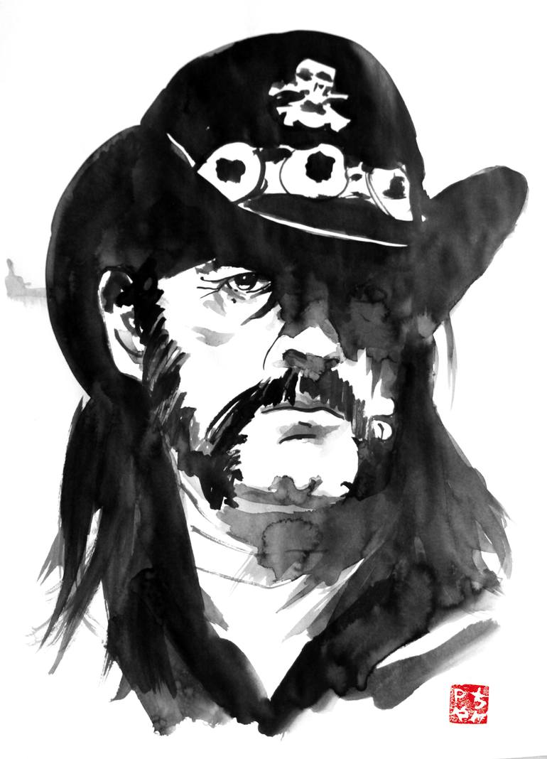 770x1068 Saatchi Art Lemmy Painting By Pechane Sumie - Lemmy Painting