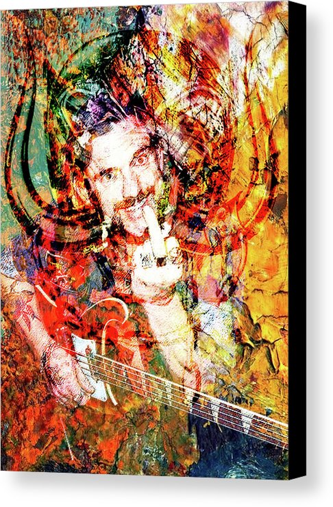 486x740 Lemmy Kilmister Motorhead Canvas Print Canvas Art By Rob Nasty - Lemmy Painting