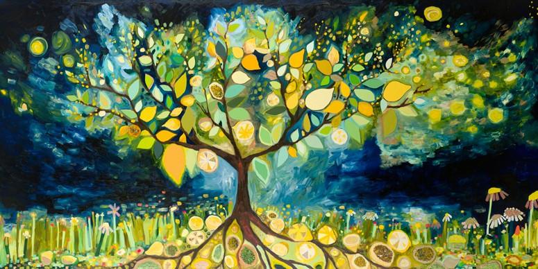 775x388 Lemon Tree Landscape - Lemon Tree Painting