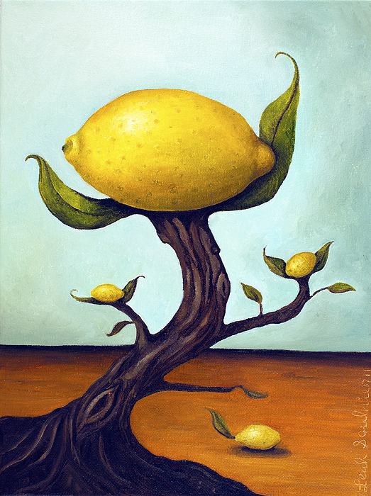 523x700 Lemon Tree Painting By Leah Saulnier The Painting Maniac - Lemon Tree Painting