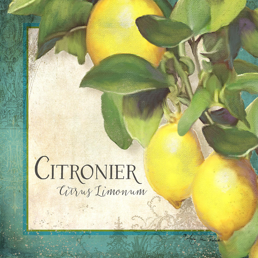 900x900 Tuscan Lemon Tree - Lemon Tree Painting