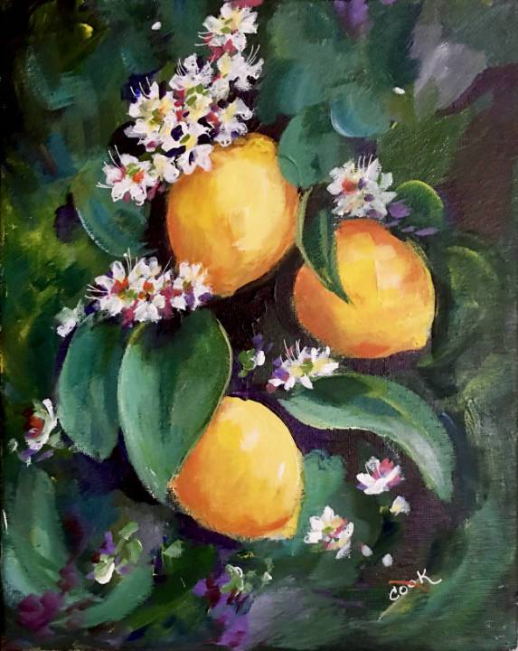 573x720 Lemon Tree - Lemon Tree Painting