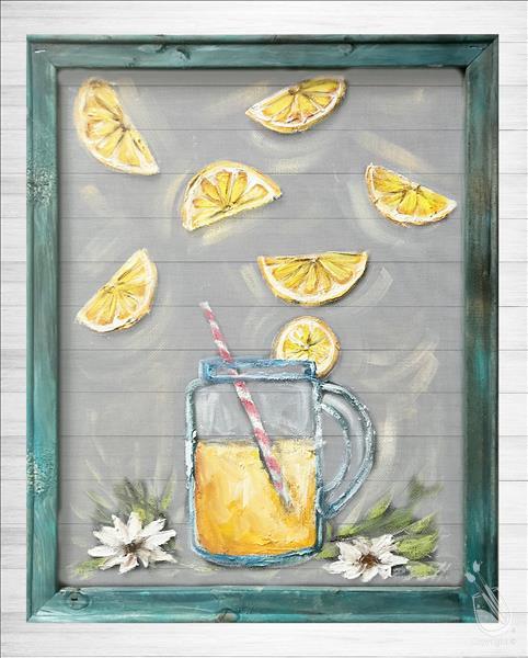 482x600 Rebeca Flott Arts - Lemonade Painting