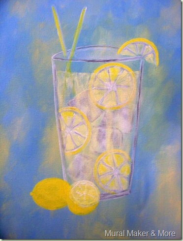 372x490 How To Paint Lemons - Lemonade Painting