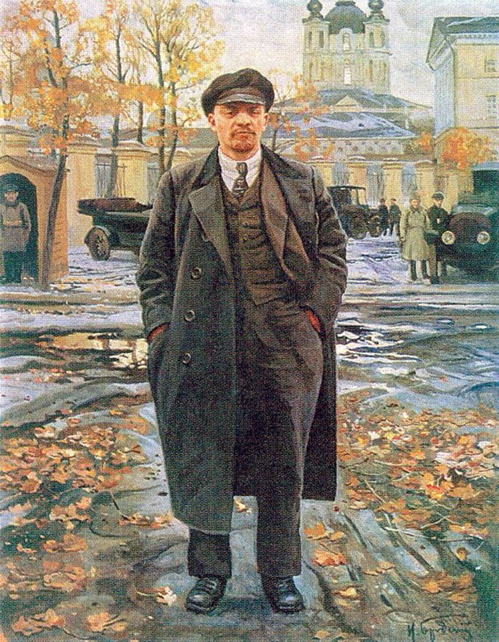 700x900 Vladimir Lenin Bolshevik Leader. Painting By Isaak Brodsky - Lenin Painting