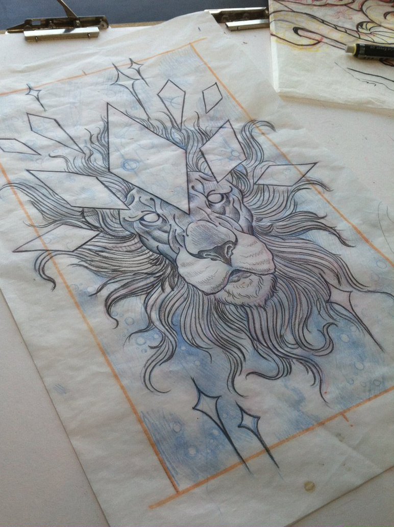 772x1034 Leo Painting Sketch By Joshdixart - Leo Painting