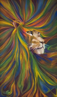 236x404 Acrylic Painting For Beginners Animal - Leo Painting