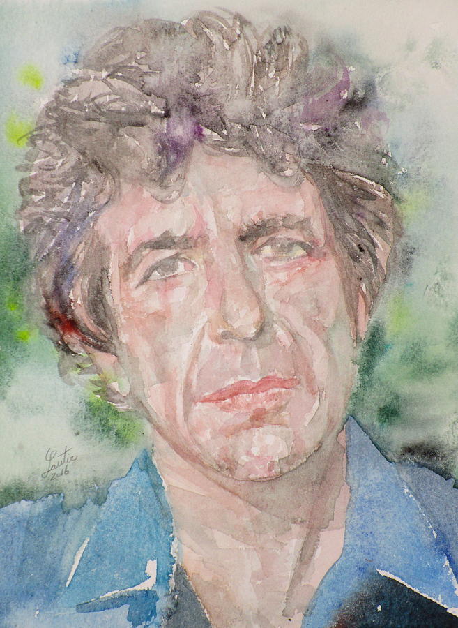 657x900 Leonard Cohen - Leonard Cohen Painting