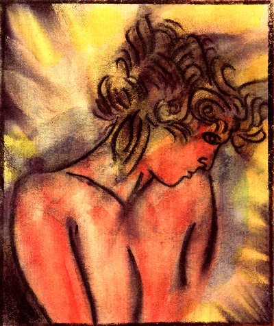 400x476 What Is This Painting Called - Leonard Cohen Painting