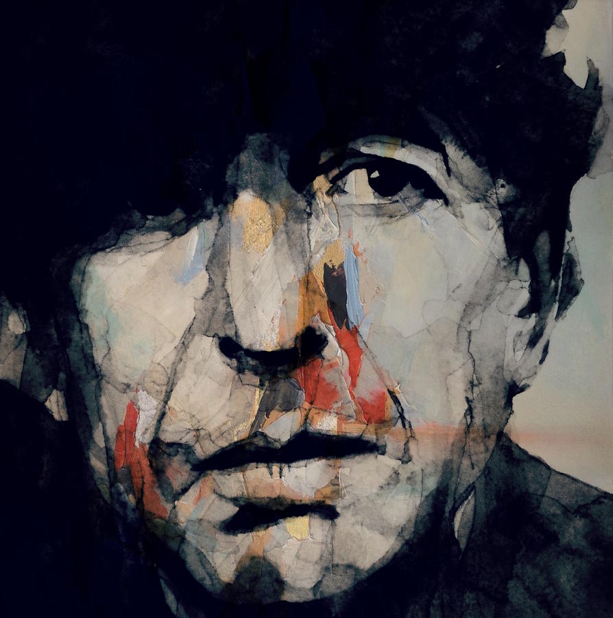 894x900 Hey That's No Way To Say Goodbye - Leonard Cohen Painting