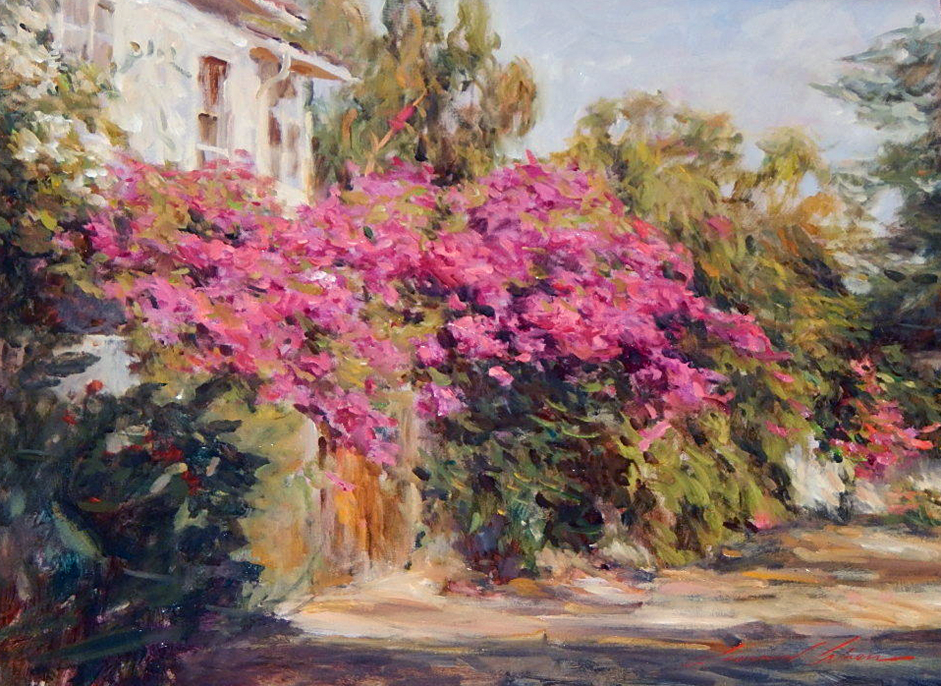 1372x1000 Leonard Wren Art For Sale - Leonard Painting