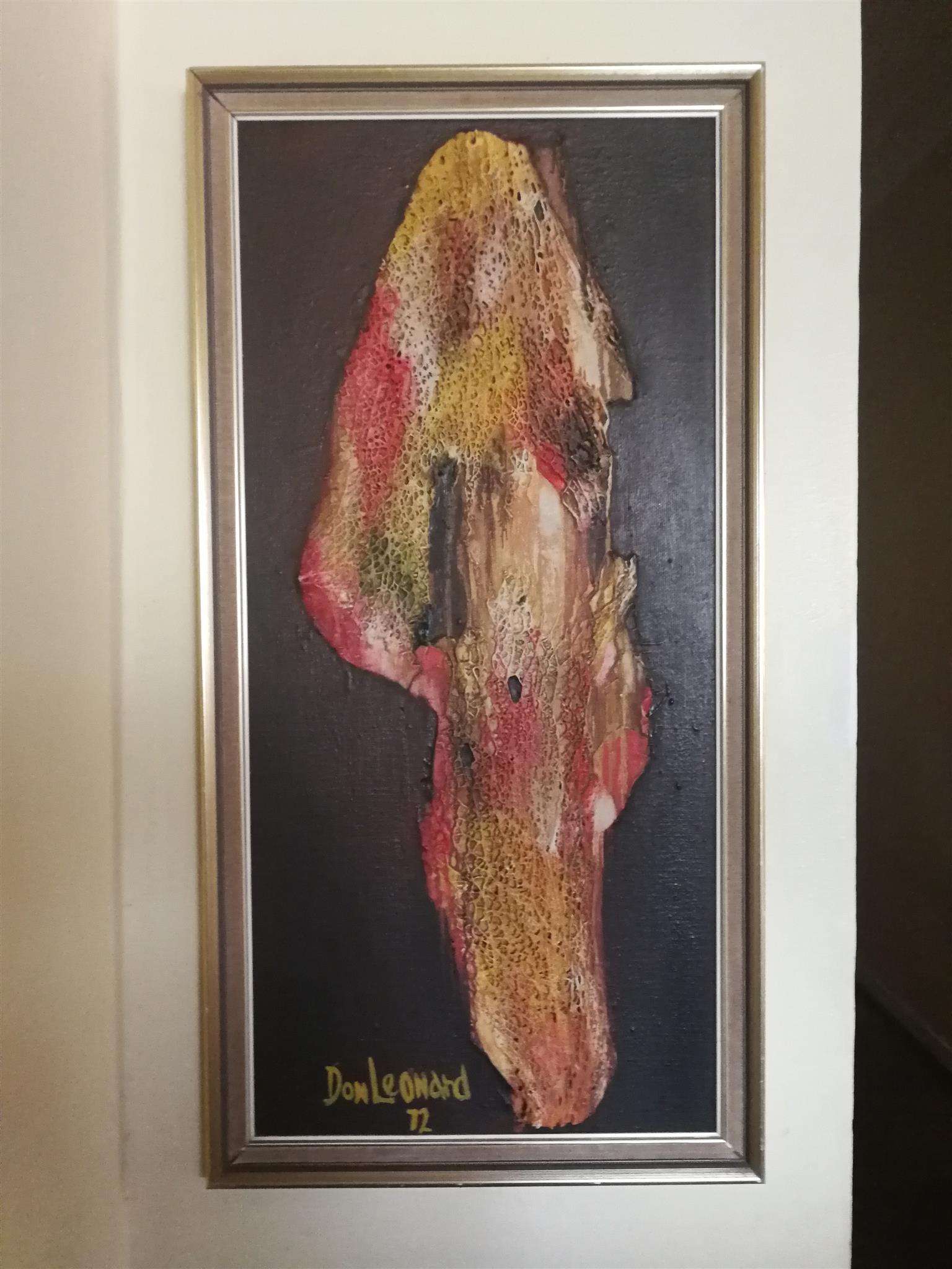 1536x2048 Original Don Leonard Painting For Sale Junk Mail - Leonard Painting