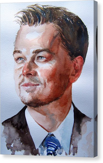 394x622 Leonardo Dicaprio Painting By Penny Crichton Seager - Leonardo Dicaprio Painting
