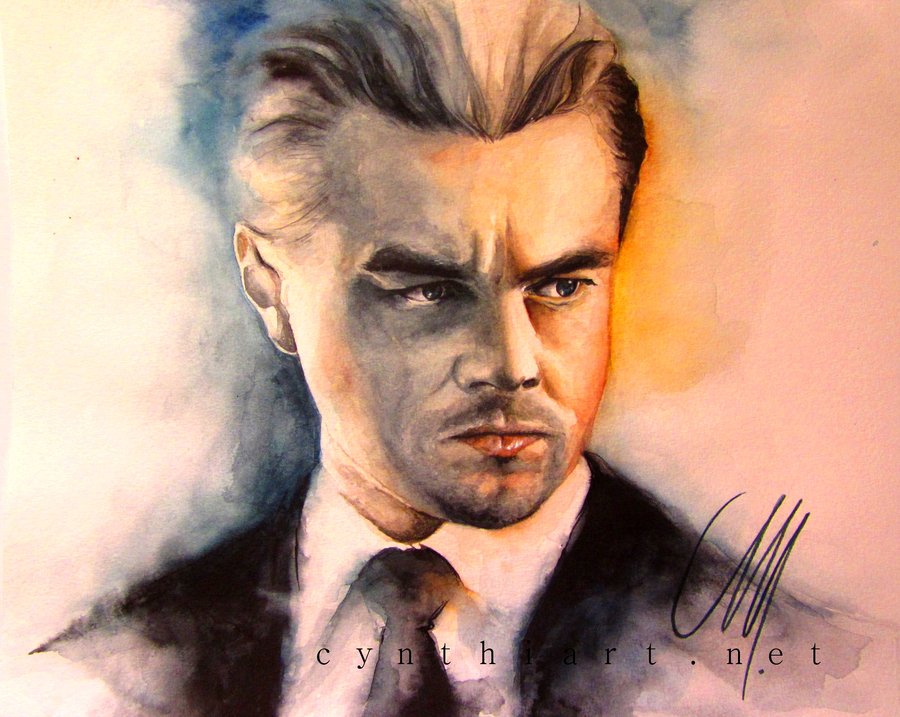 900x717 Leonardo Dicaprio By Cymue - Leonardo Dicaprio Painting