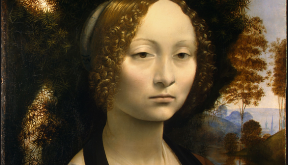 580x333 Leonardo Da Vinci 5 Great Works Endpaper The Paperblanks Blog - Leonardo Painting