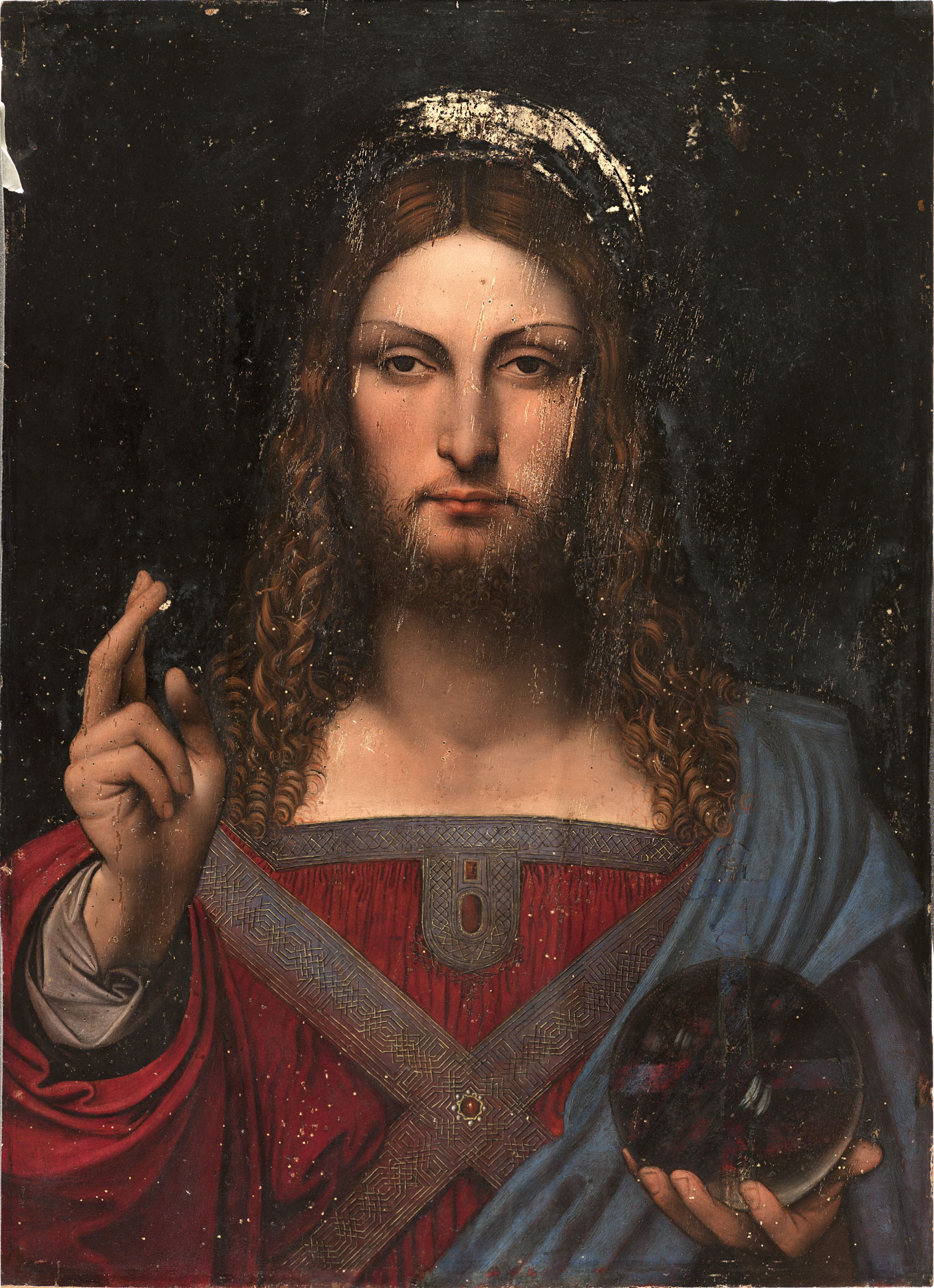 1405x1937 Salvator Mundi (Leonardo) - Leonardo Painting