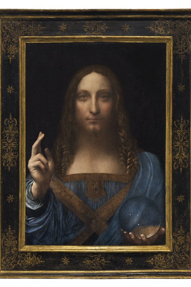 640x960 Leonardo Da Vinci's Lost Painting Salvator Mundi To Be Auctioned - Leonardo Painting